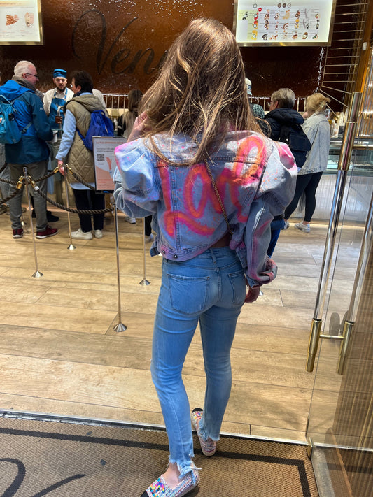 Cropped denim Jackets ๐โ๐ฝ