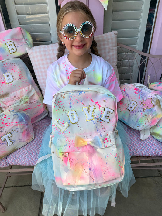 Personalised rucksack ๐โจ ( max of 6 letters )