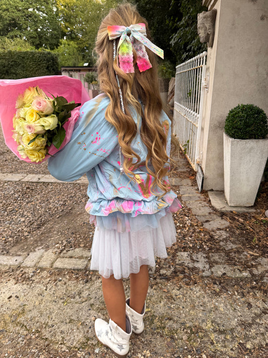 Baby blue tutu rain jacket ๐ฉต