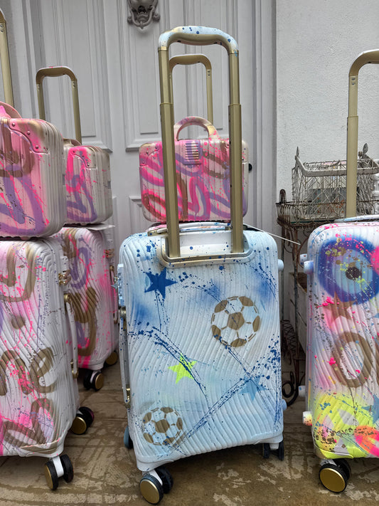 Boys suitcases - hand luggage 🩵✨⚽️