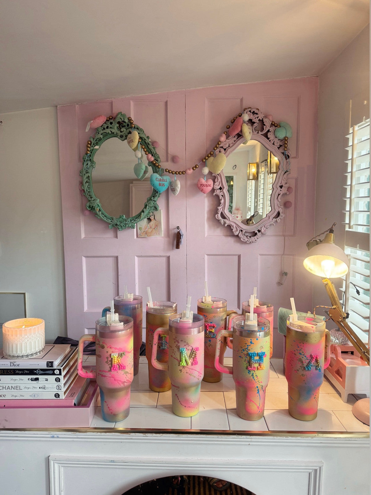 Personalised water bottles ✨🩷💗💕🎀