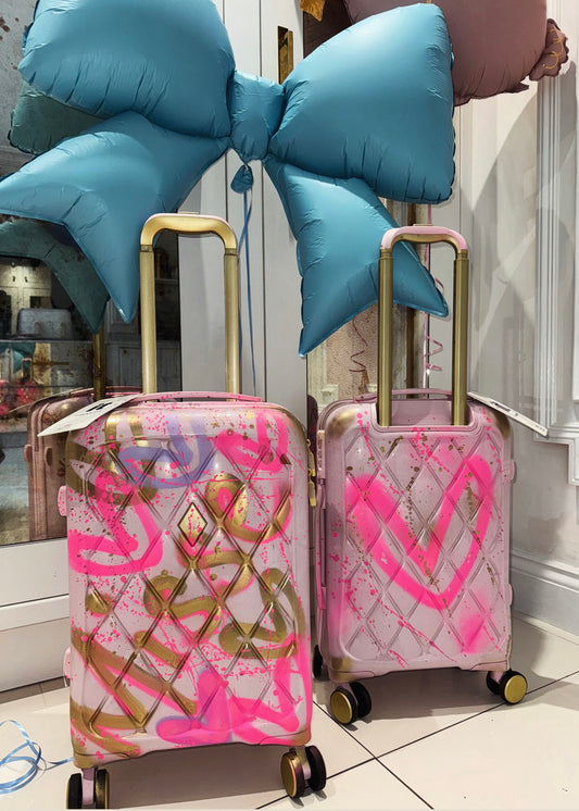 hand luggage suitcase 🩷✨