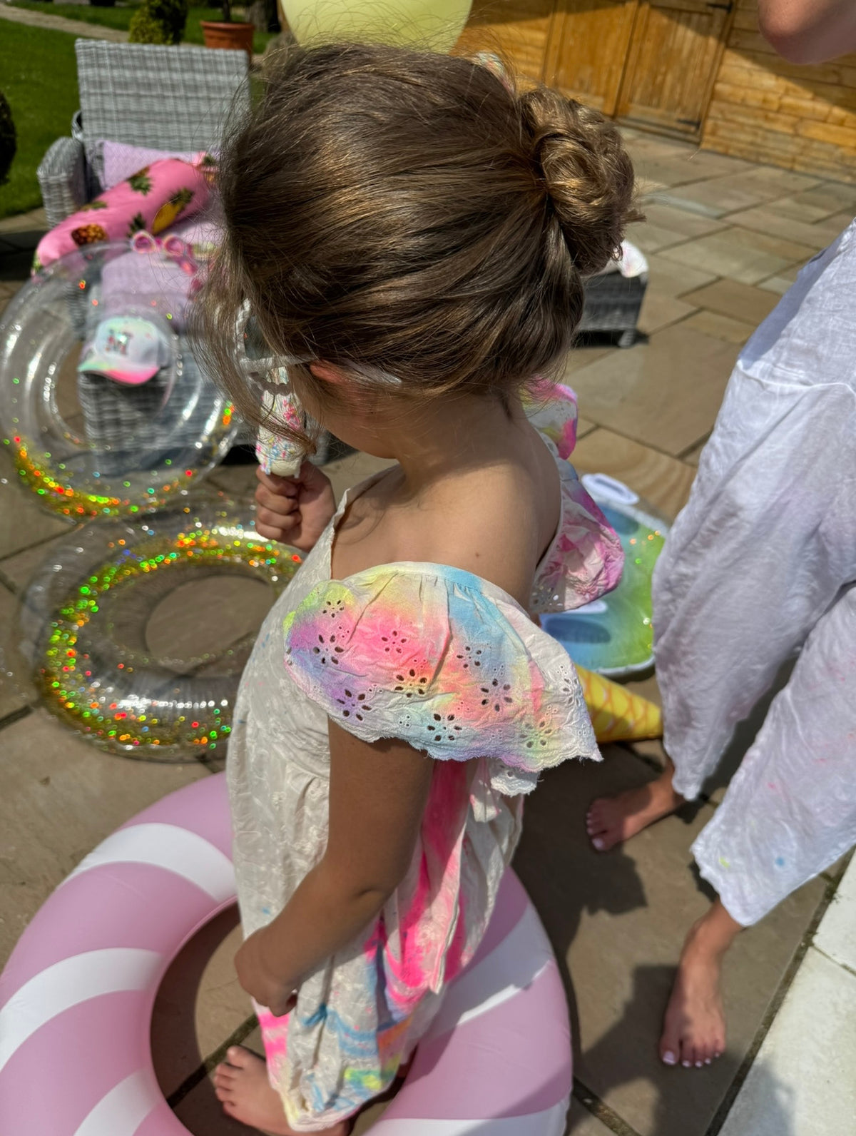 Children’s playsuit 🩷💜🩵💛