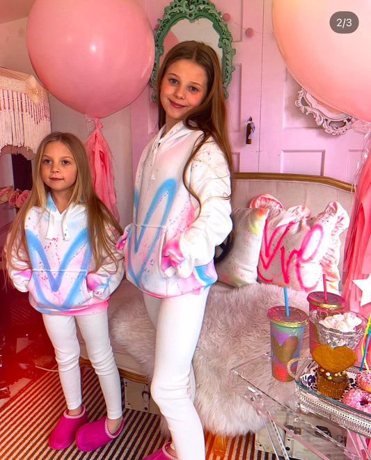 Kids hoodie set 💘✨🎀