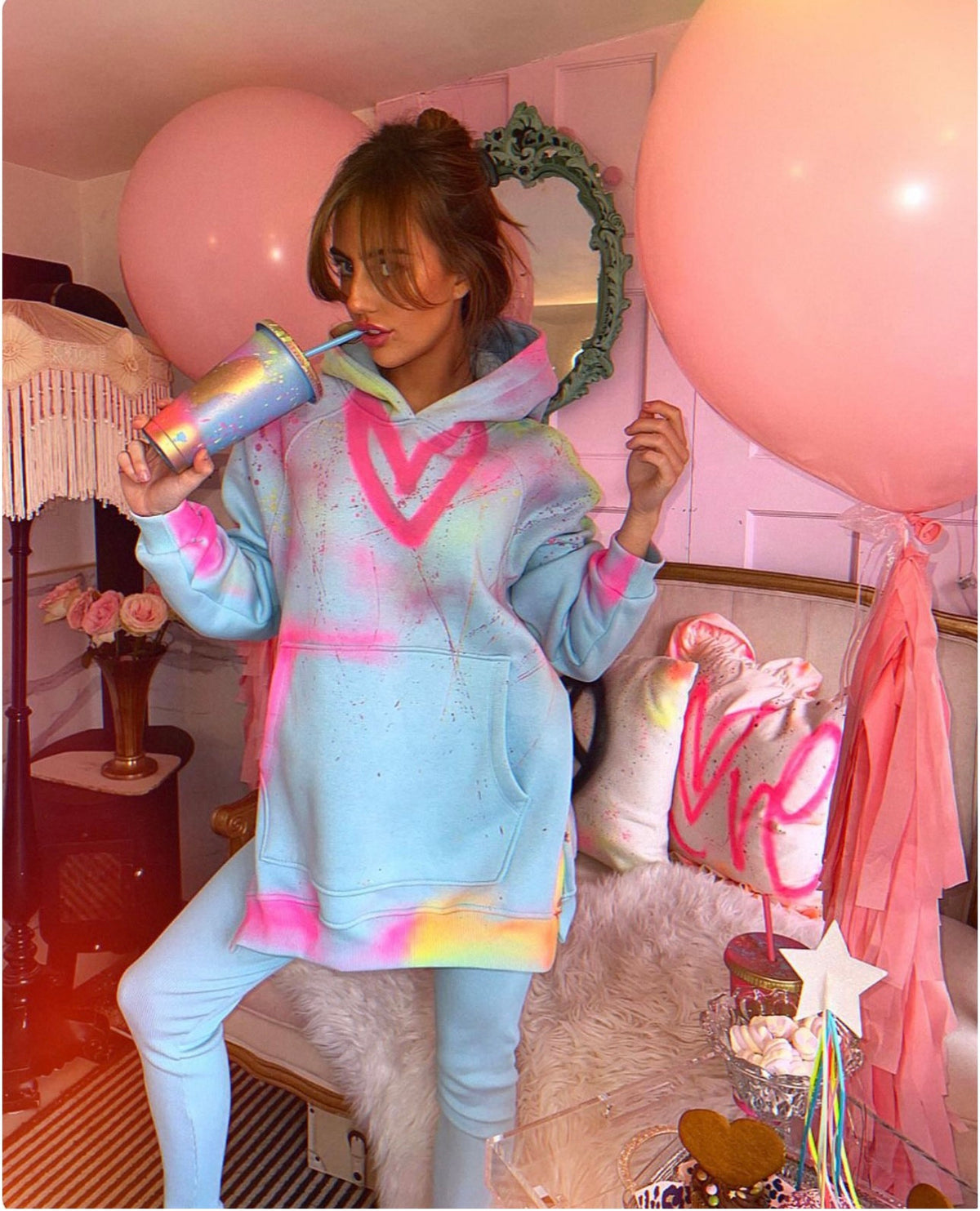 Women’s hoodie & leggings sets 💗💙
