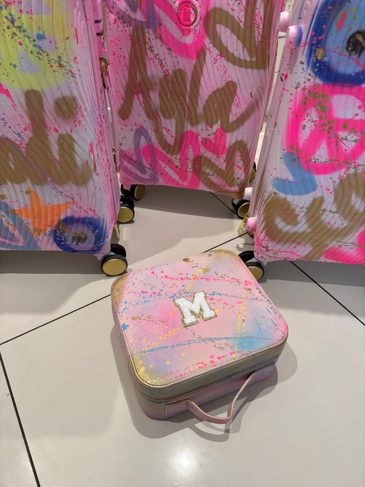 Personalised make up box with mirror 🪞 💘💗