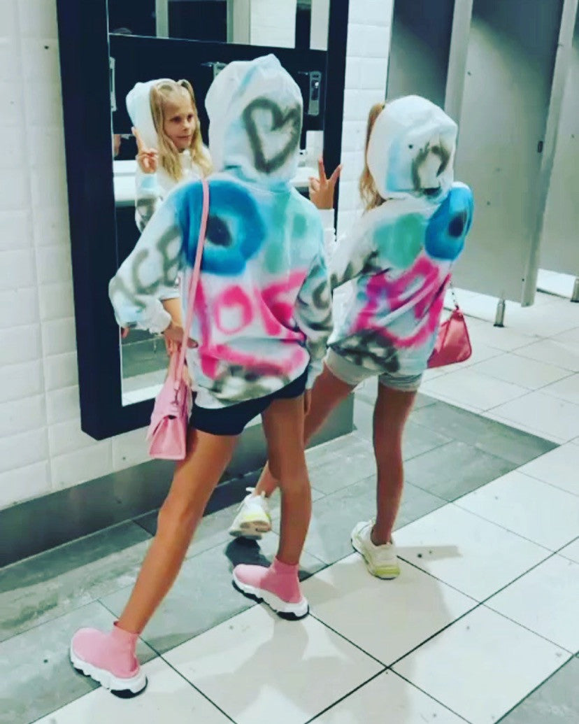 Women’s Graffiti hoodies