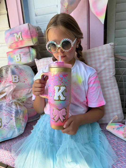 Water bottle  🤍🩷🎀