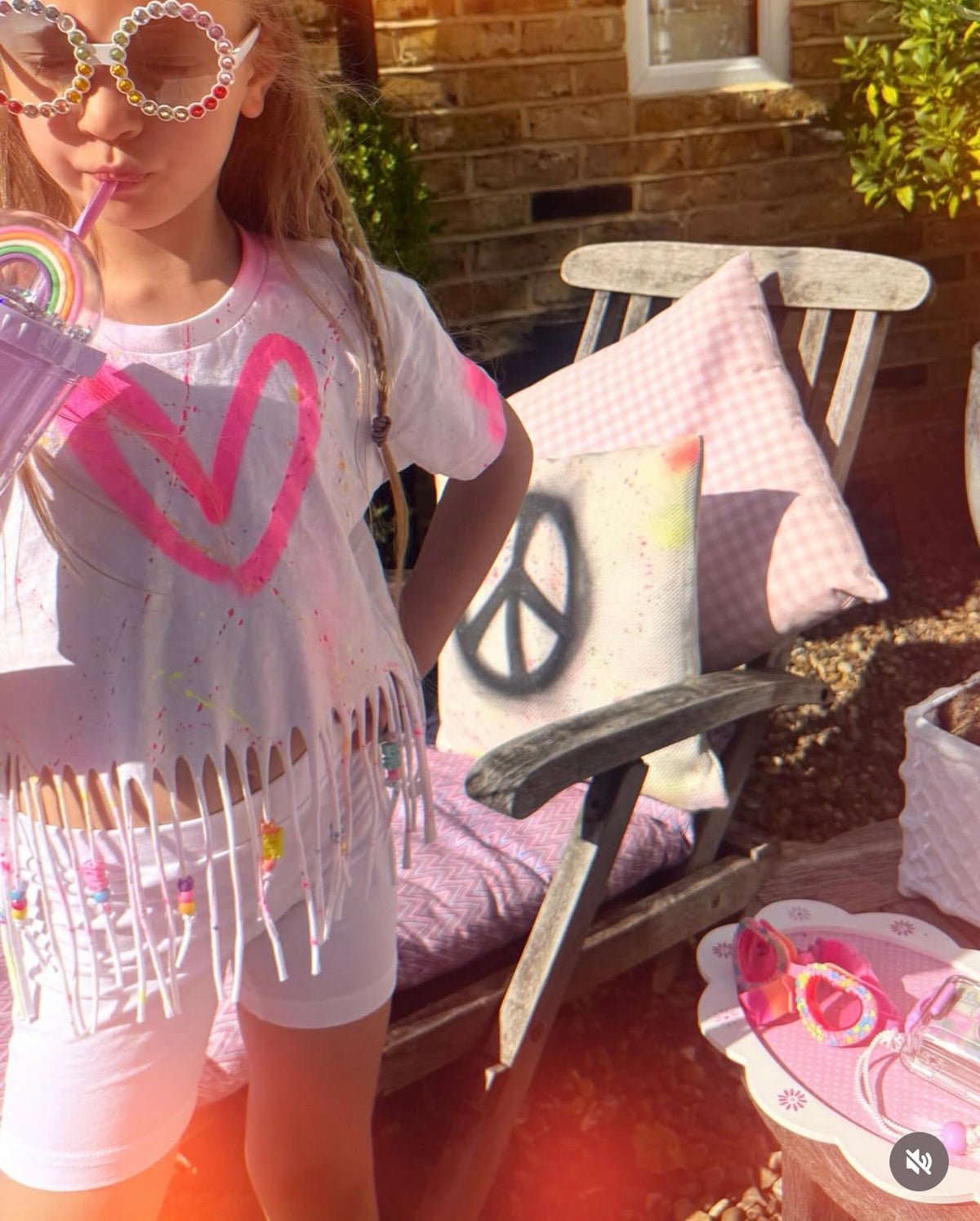 Children’s Beaded short sets 💗💘✨