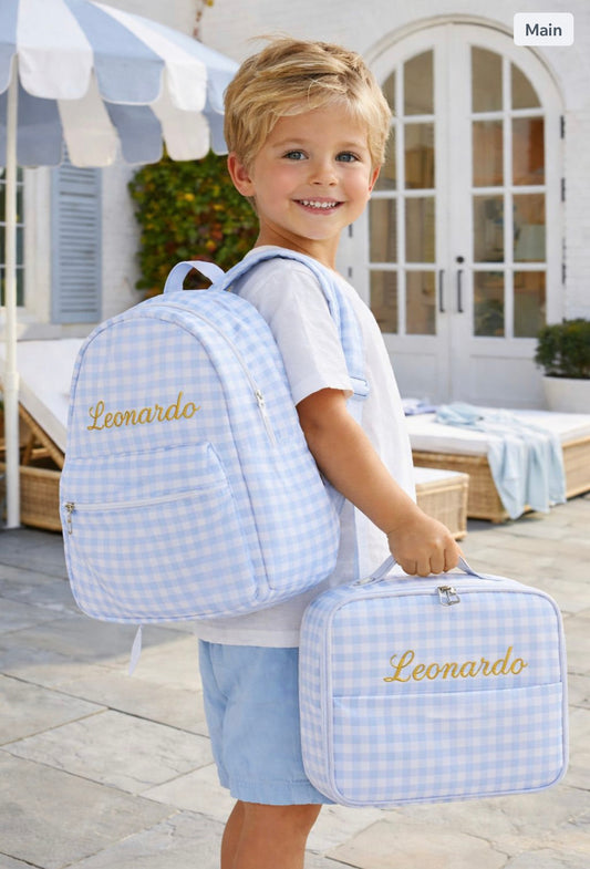 Boys personalised lunch box 🩵✨