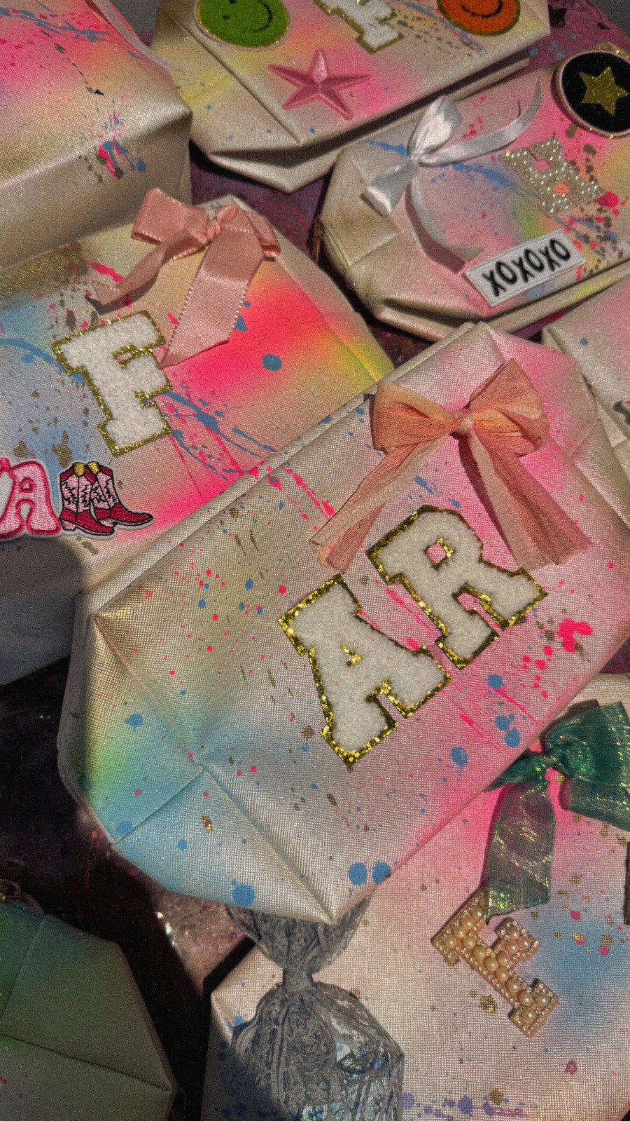 Personlised make up bags 🩷✨