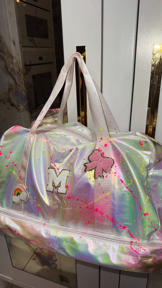Pearlescent holdall 🩷