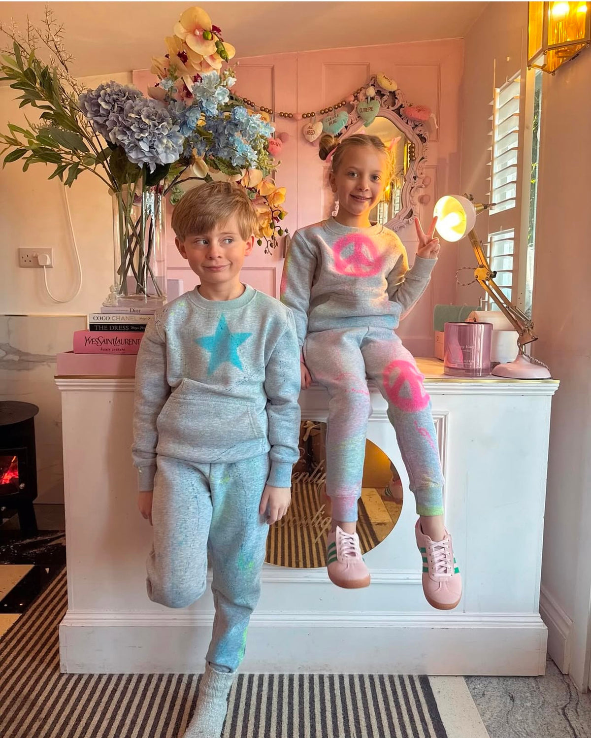 Boys star tracksuits 🩵🌟