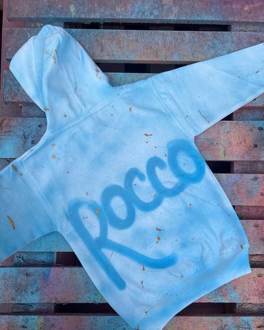 Boys personalised hoodies💙💙💙