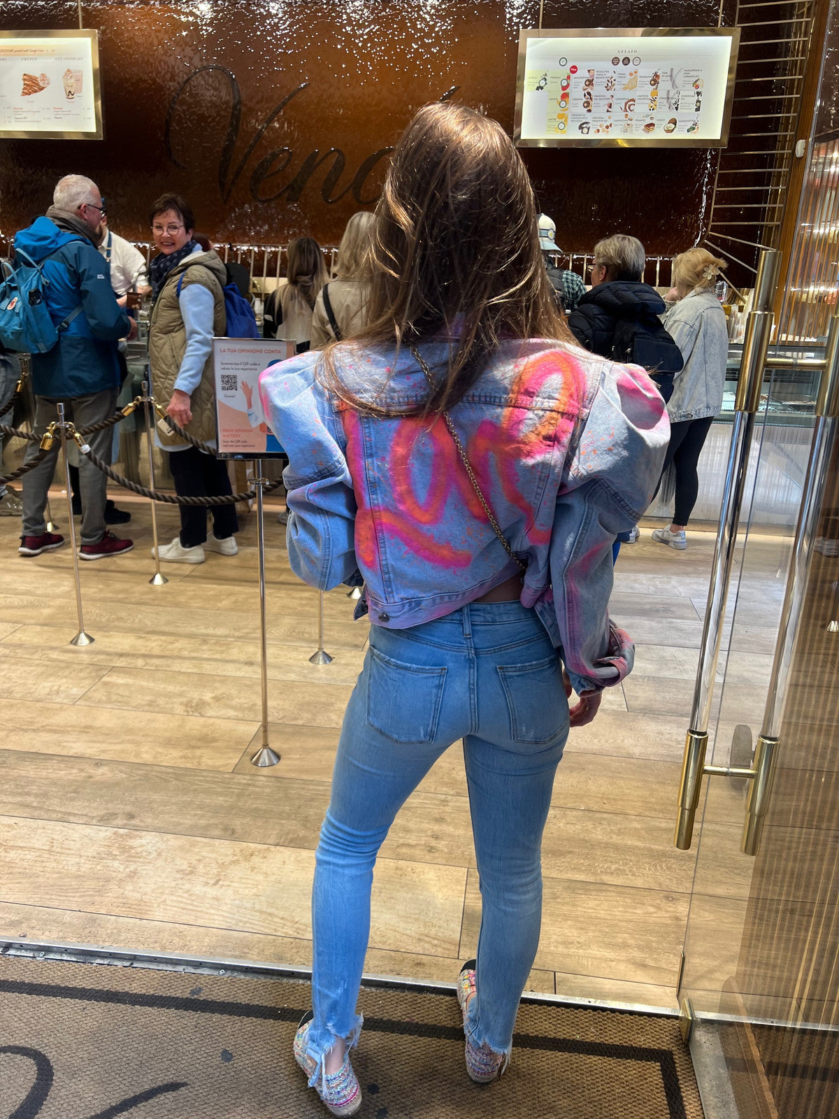 Cropped denim Jackets 💘✌🏽