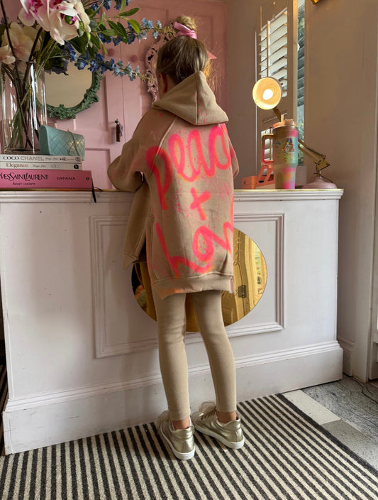 SALE 🩷 children’s tan hoodie sets