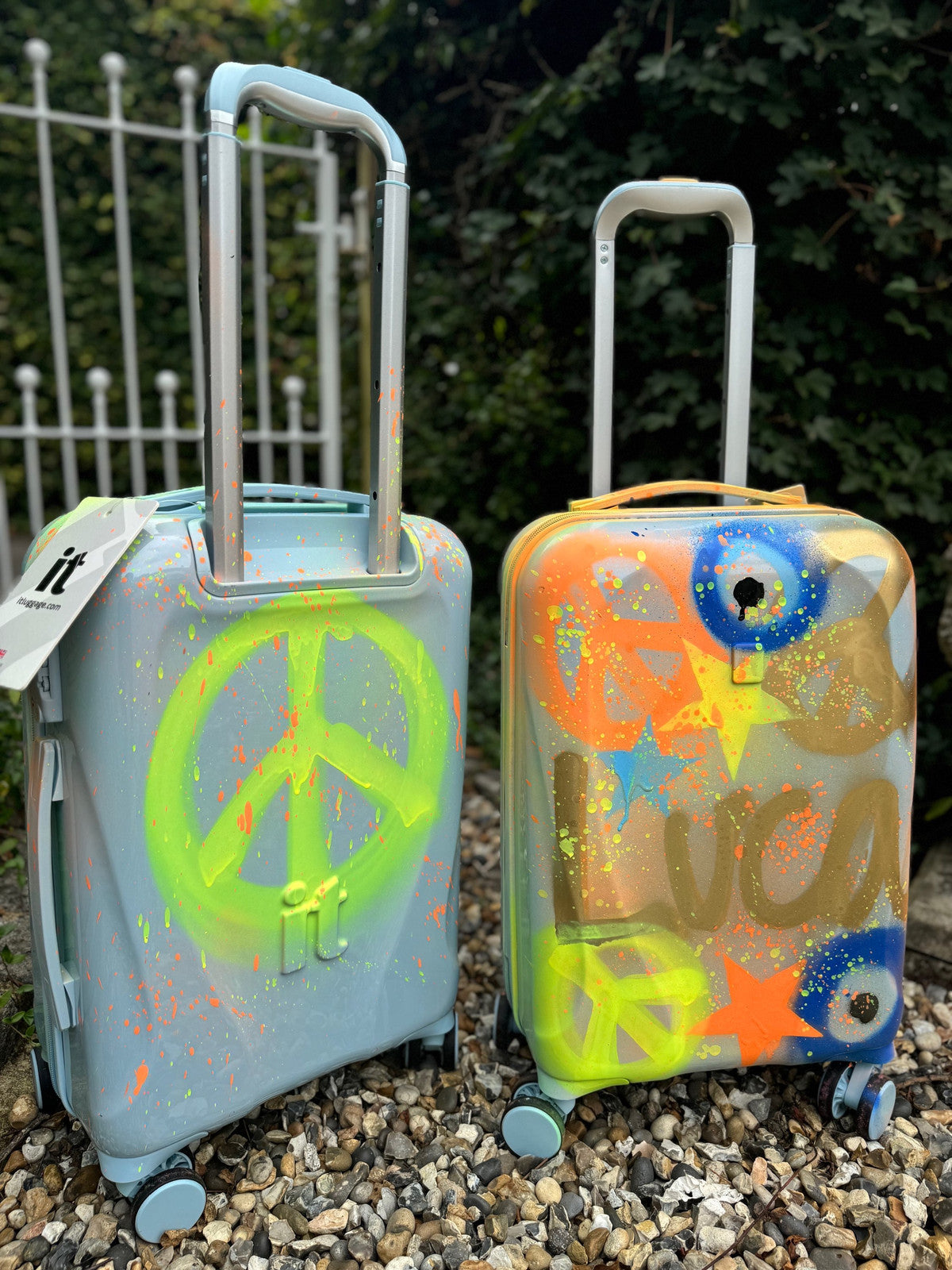 Boys - hand luggage suitcases 🩵