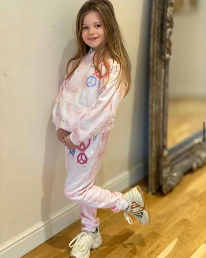 Children's Graffiti Love Tracksuits