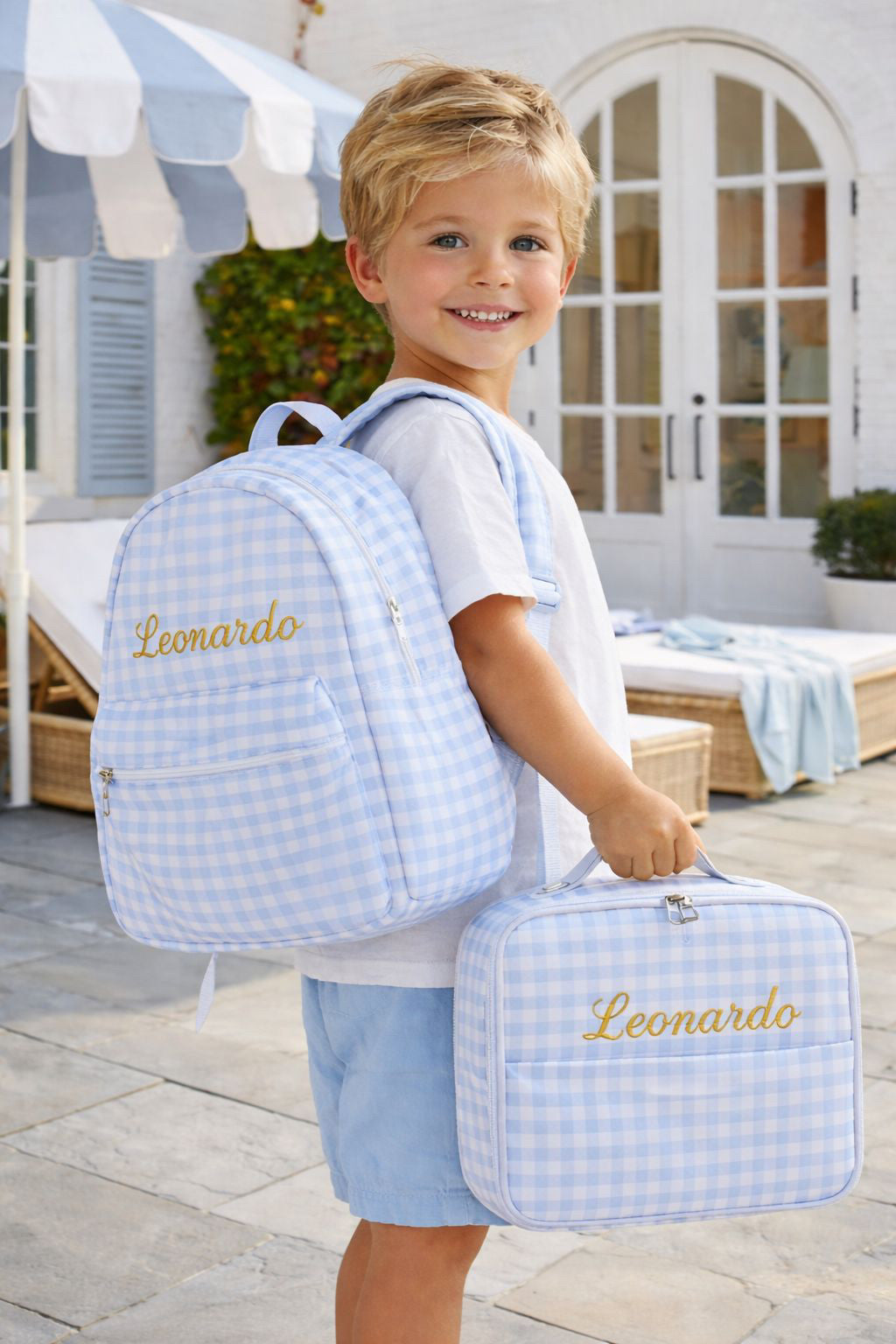 Boys 🩵 rucksacks & matching lunchboxes