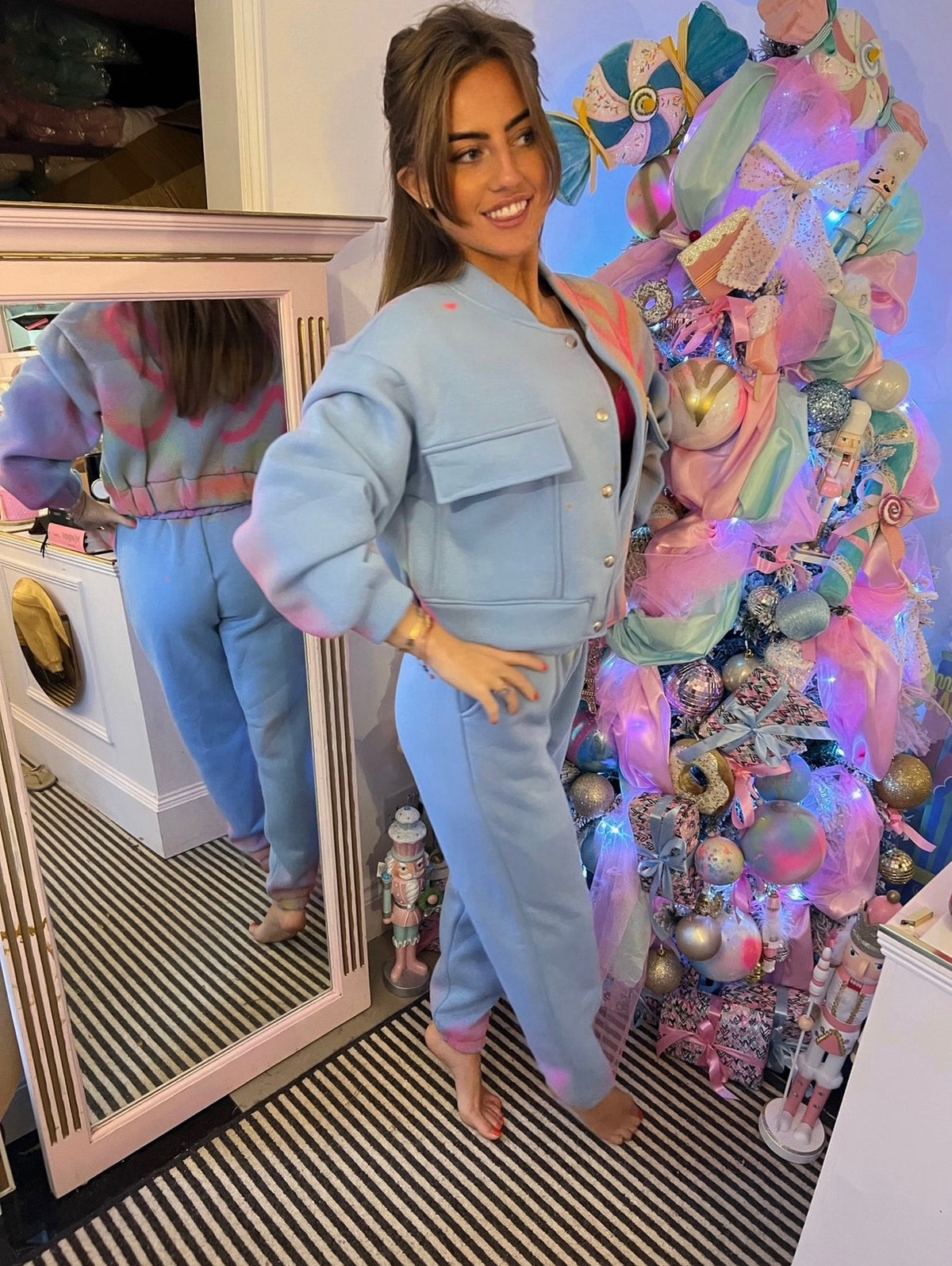 Baby blue tracksuits 💗💙😍