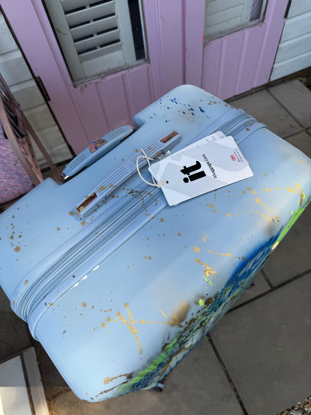 Boys large suitcase 🩵✨