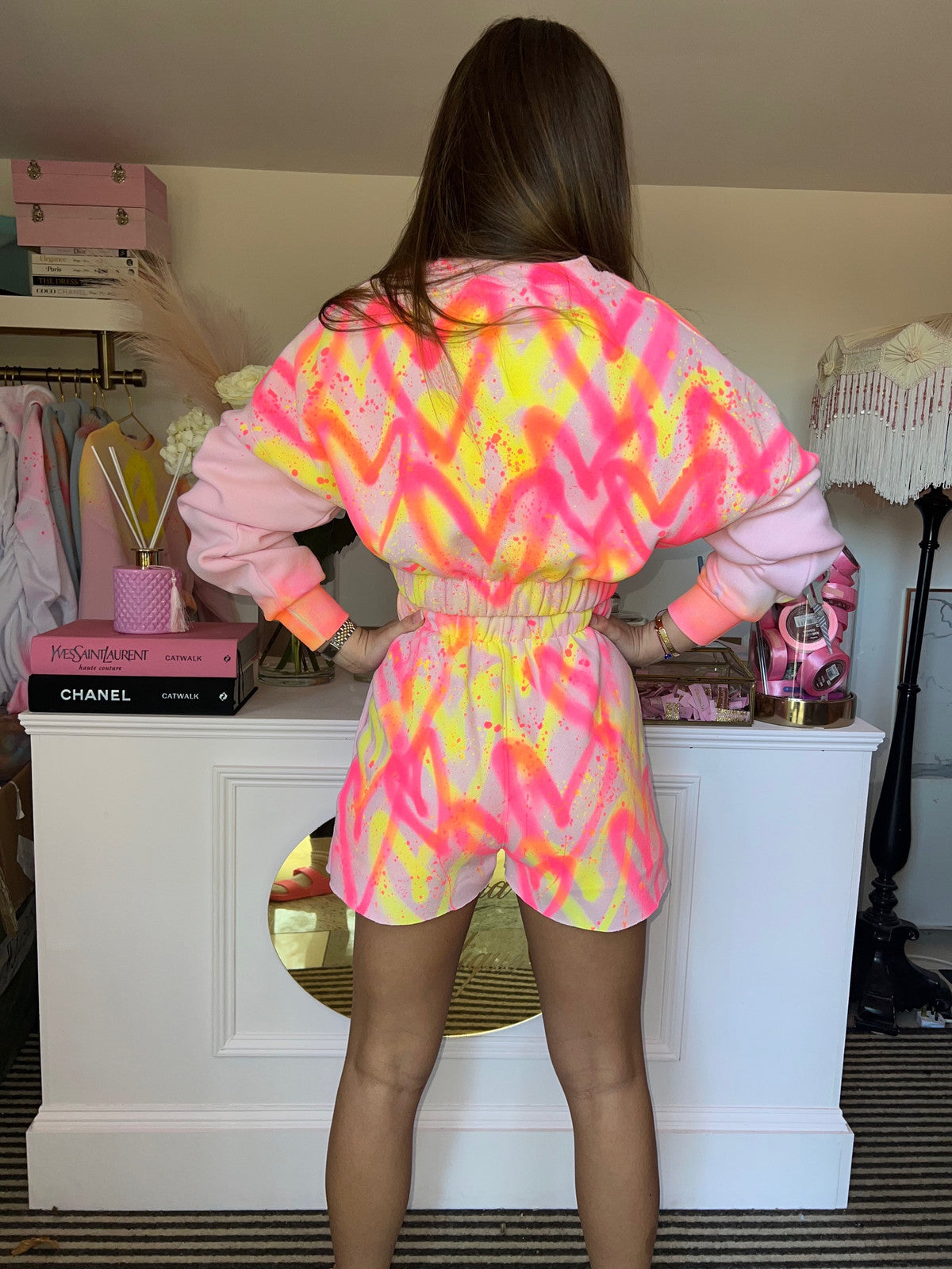 Baby pink short set 💓✨