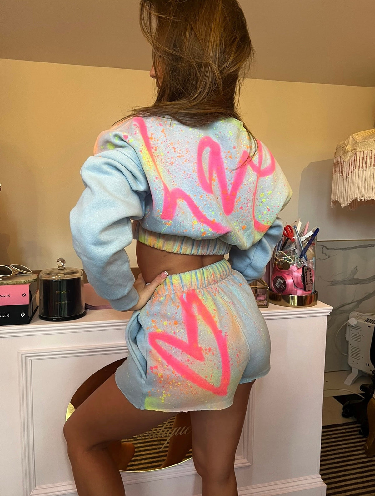 Baby Blue short sets ✌🏽💘