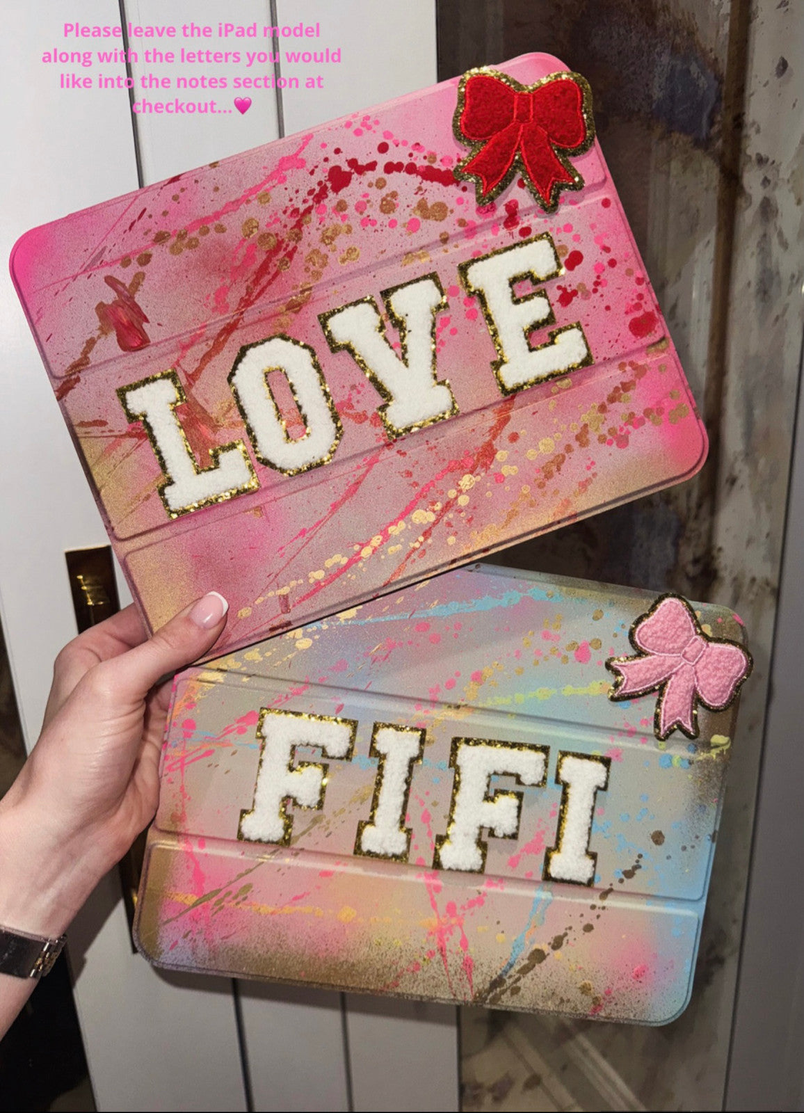 iPad cases 🩷 5 letters
