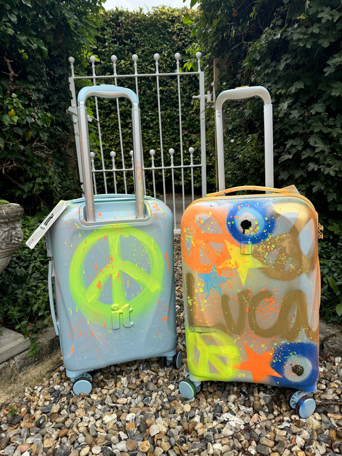 Boys - hand luggage suitcases 🩵