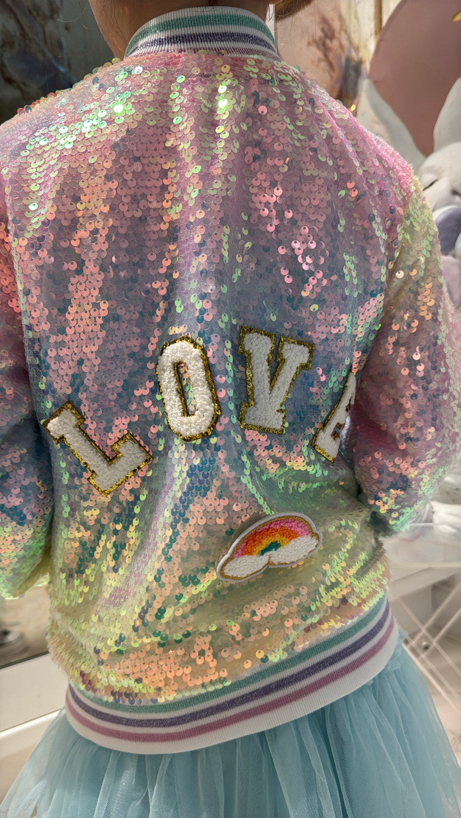 Rainbow Bomber Jackets ✨🩵💗🌈