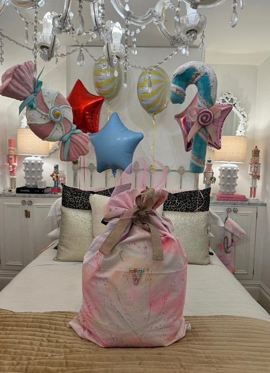 Personalised Christmas sacks 💗