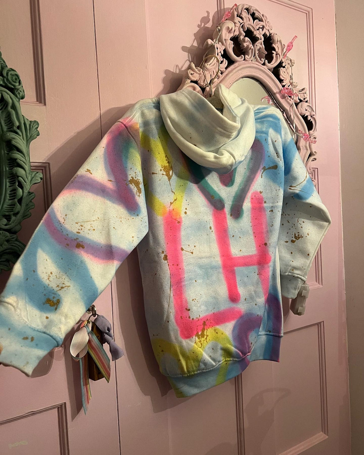 Kids personalised hoodies 💗✌🏽💙