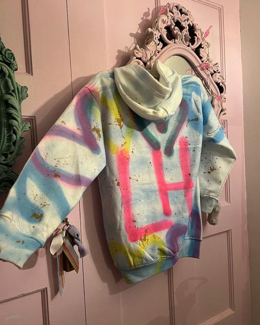 Kids personalised hoodies 💗✌🏽💙