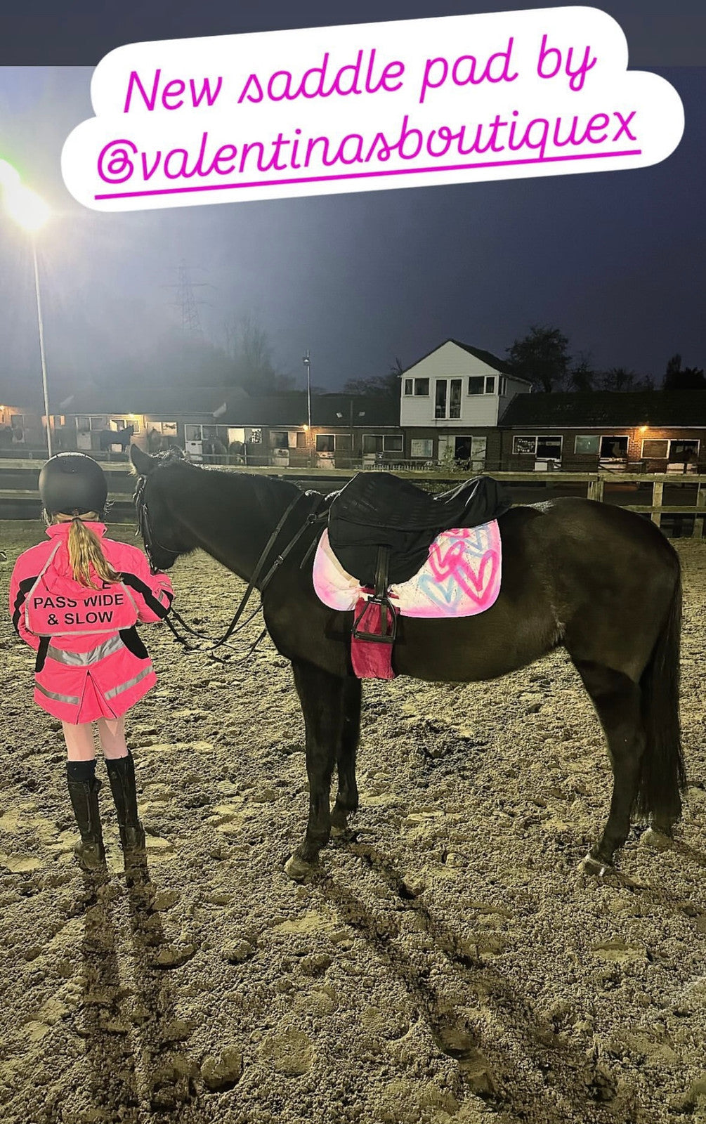 Saddle pad for pony & horses 💘🐎