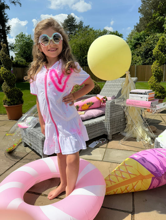 Kids toweling Dresses 🩷