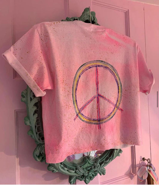 Spray Me Love Cropped Top