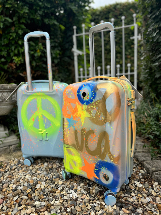 Boys - hand luggage suitcases 🩵