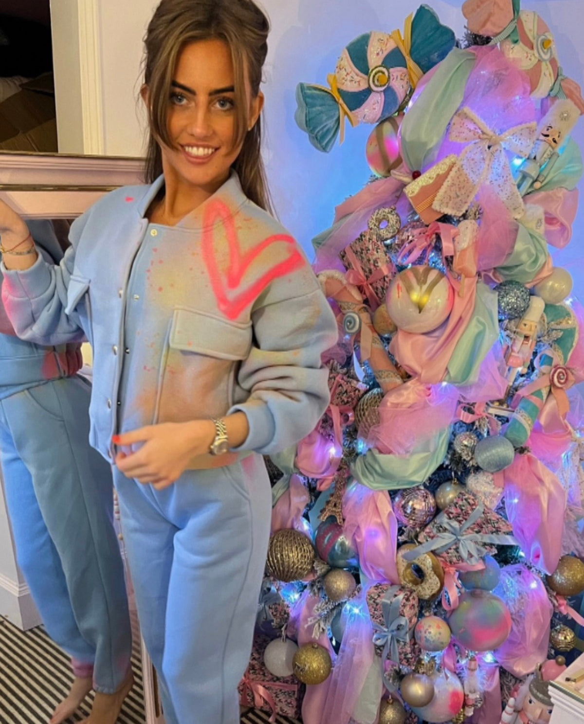 Baby blue tracksuits 💗💙😍