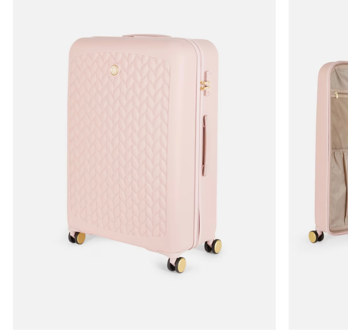 Baby pink spray painted  Hand luggage suitcase 💗😍