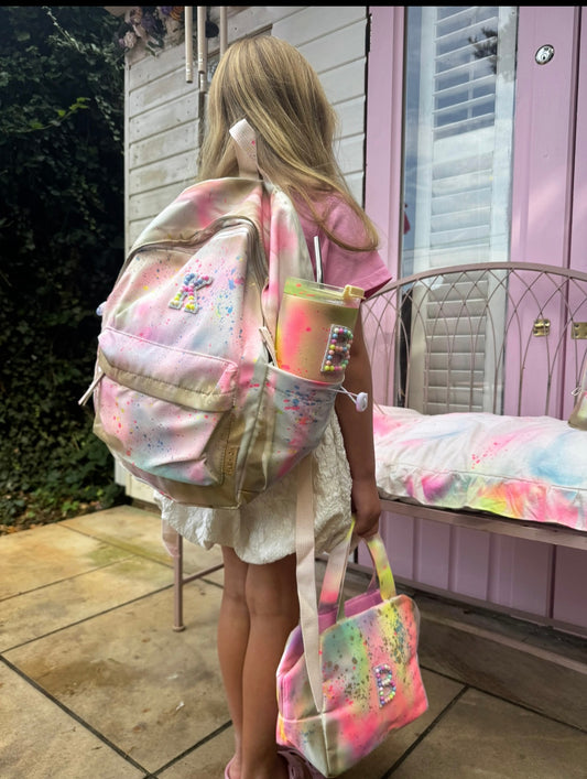 Personalised rucksack 💗✨💕💘🎀 ( initials ) max 3 letters