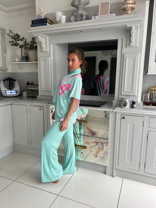 Mint green trousers 💚😍💖