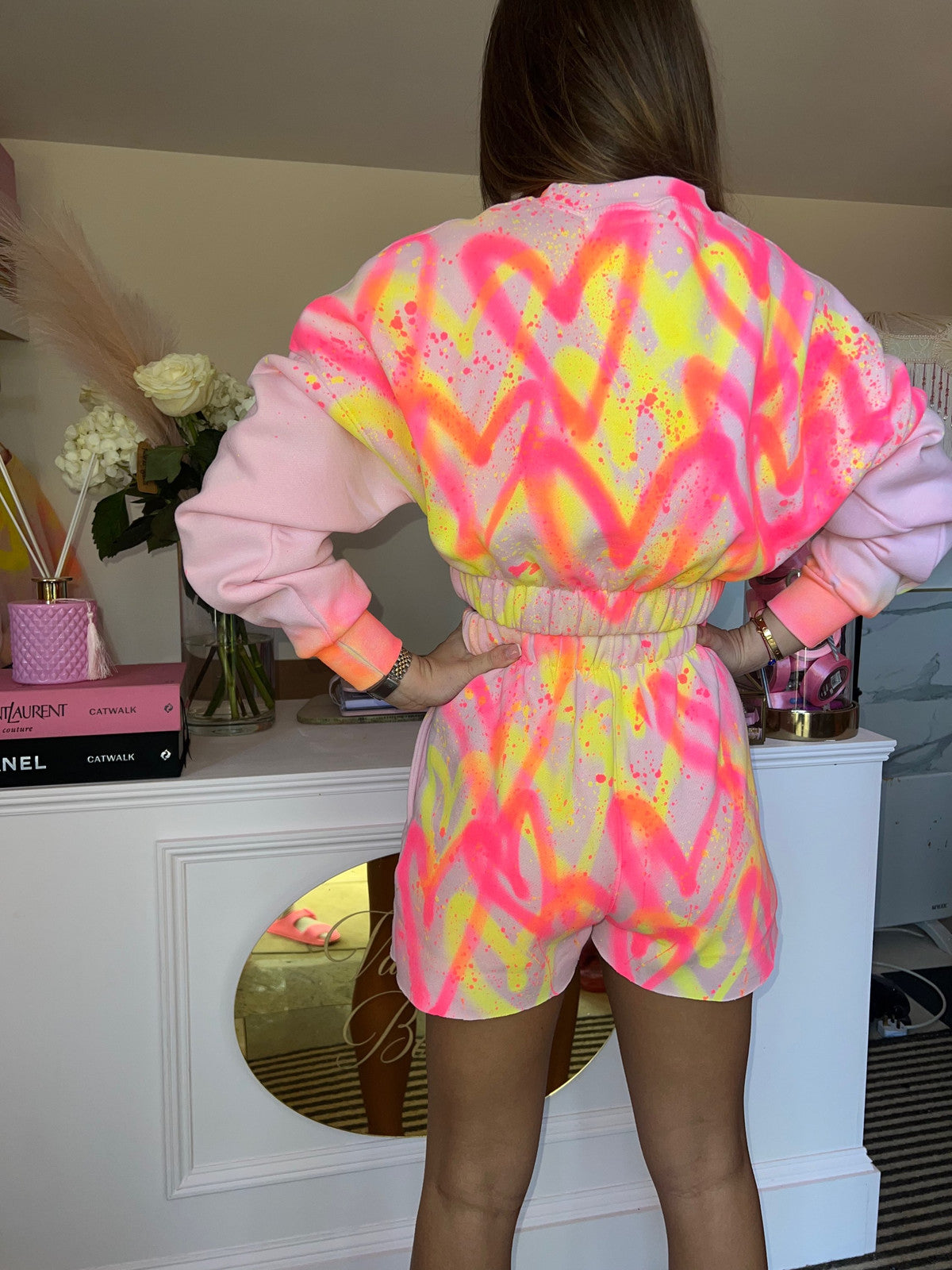 Baby pink short set 💓✨