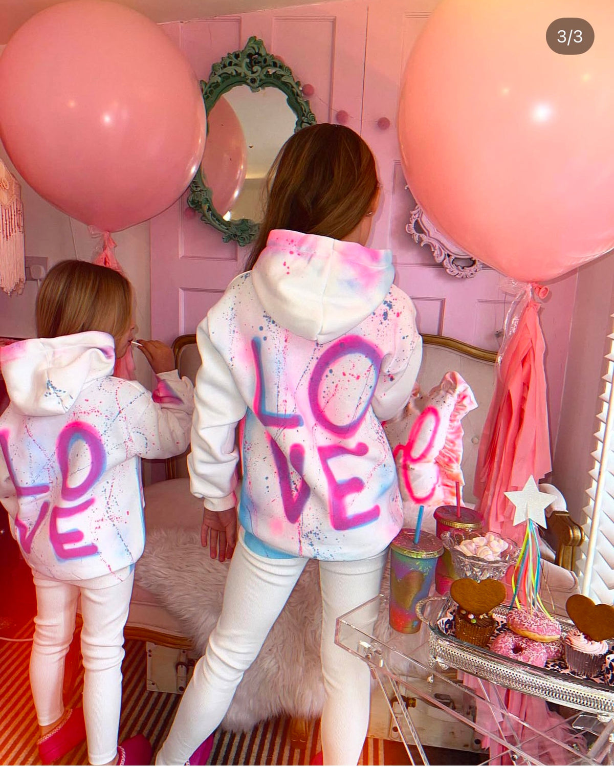 Kids hoodie set 💘✨🎀