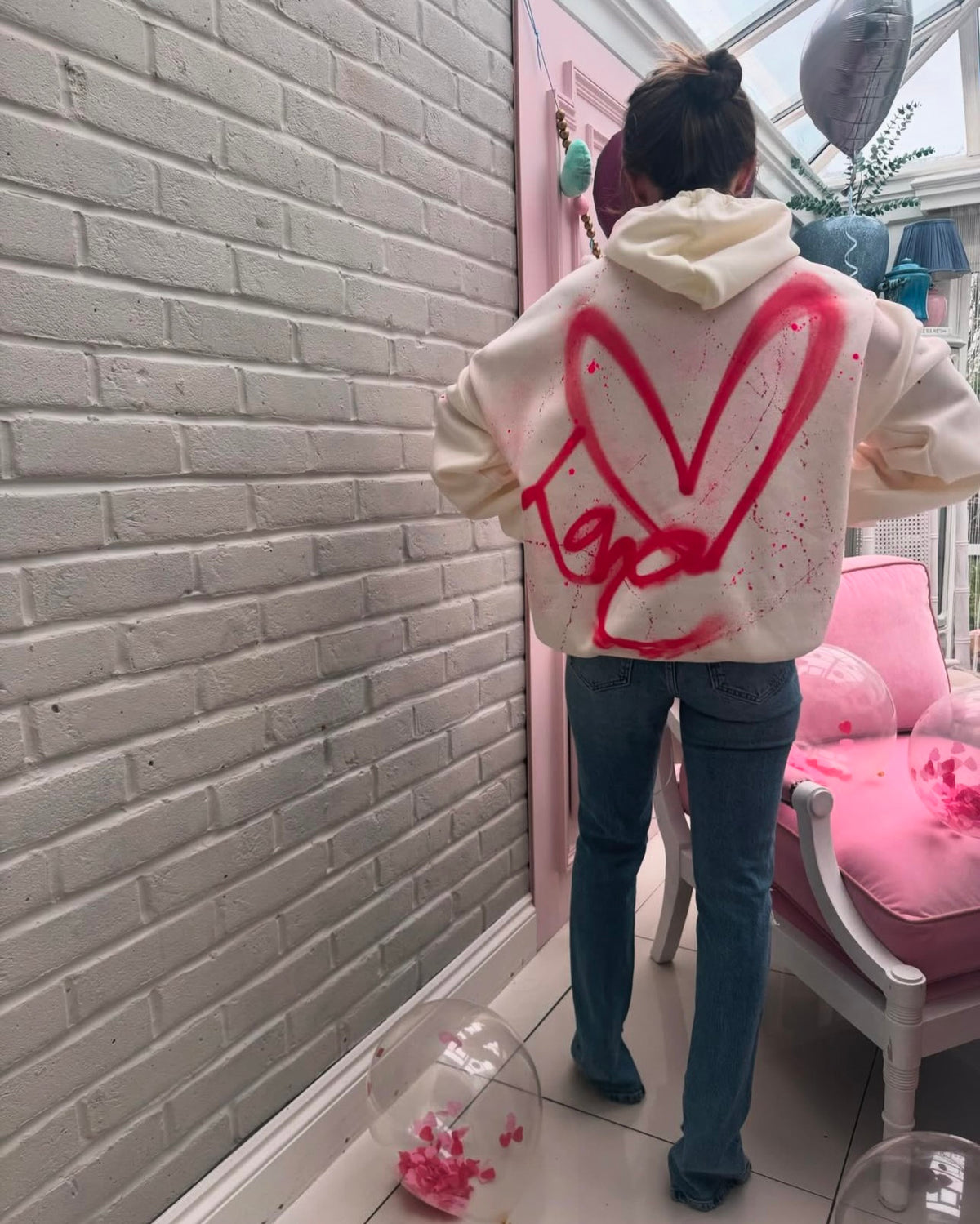 Women’s oversized ♥️LOVE  hoodies…