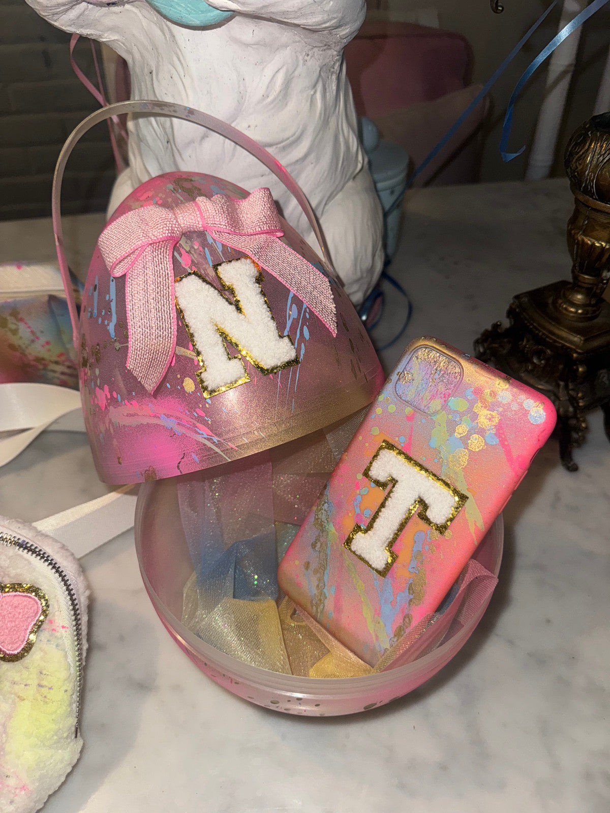 Personalised Easter egg with phone case 🩷