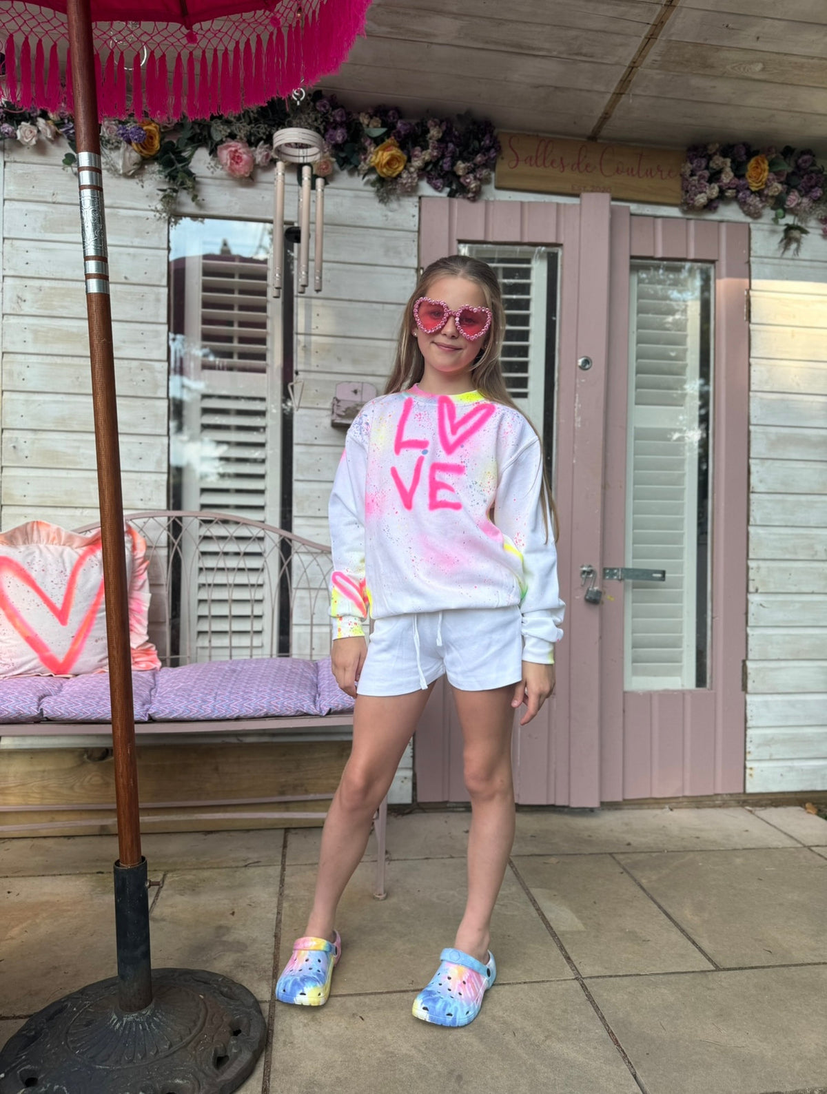 L💘VE short set