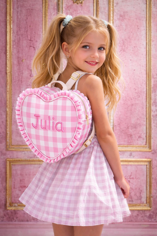 Baby pink Love heart rucksack 🩷