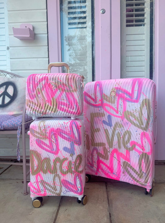 Big & small suitcase set 💖