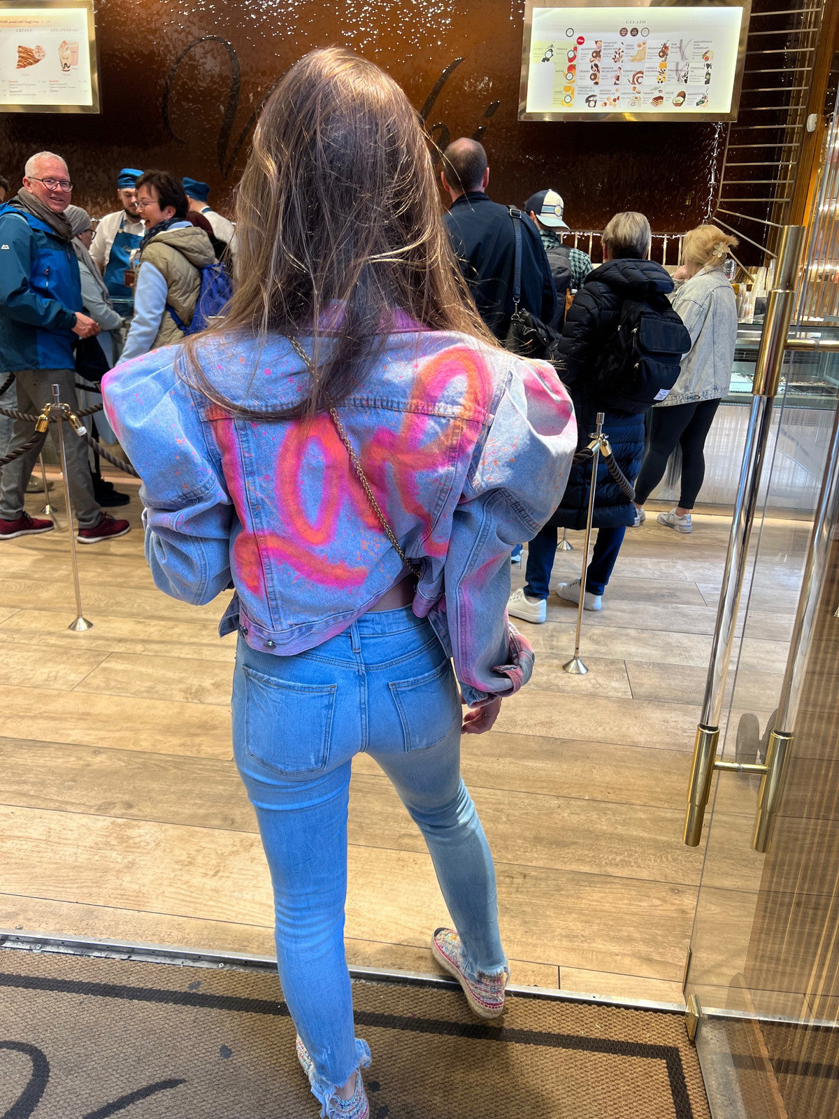 Cropped denim Jackets 💘✌🏽