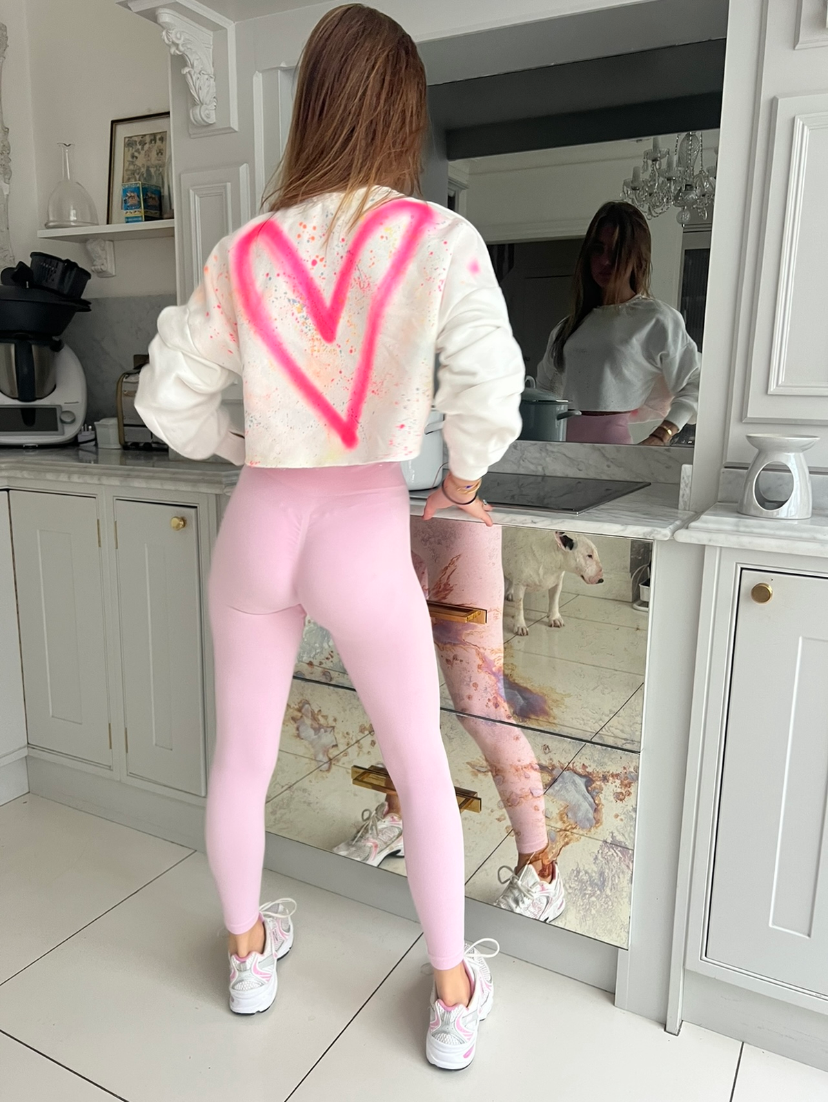 Cropped leggings set 💗😍🫶🏻